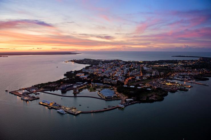 Darwin aerial, Northern Territory © Shaana McNaught